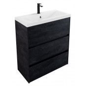 Тумба под раковину Art&Max Family-M FAMILY-M-750-3C-PIA-HC hard coal