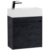 Тумба под раковину Art&Max Family-M Family-M-500-1D-SO-HC hard coal