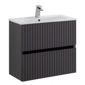 Тумба с раковиной Art&Max Torino AM-TORINO-600-2C-SO-GF-P/AM7110-60 60 графит