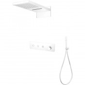 Душевая система встраиваемая Boheme Fusion 130-MW белый матовый