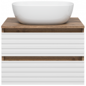 Тумба под раковину Brevita Dakota DAK-09060-19/01-2Я 60 белый