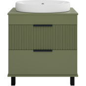Тумба под раковину Brevita Enfida ENF-06070-0842Я 70 зеленый