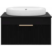 Тумба с раковиной Brevita Enfida УТ000015094 70 черный