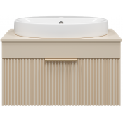 Тумба с раковиной Brevita Enfida УТ000014443 70 бежевый