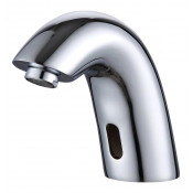 Сенсорный смеситель beWash Photocell для раковины (со смешиванием), хром, 220В/6В BWAM0BS857