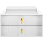 Тумба под раковину Brevita Sevilla SEV-09090-0102Я 90 белый