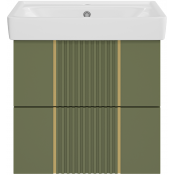 Тумба с раковиной Brevita Vega УТ000022674 60 зеленый