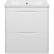 Тумба с раковиной Misty Атлантик УТ000011690 60 белый