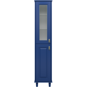 Шкаф-колонна Misty Версаль П-Вер05035-111ВСЛ 35 L синий