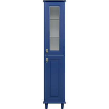 Шкаф-колонна Misty Версаль П-Вер05035-111ВСП 35 R синий