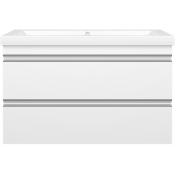 Тумба под раковину Misty Ингрид П-Инг-01090-011П2Я 90 белый