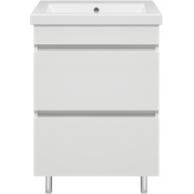 Тумба с раковиной Misty Енисей УТ000009447 60 белый