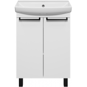 Тумба с раковиной Misty Клермонт УТ000015434 60 белый