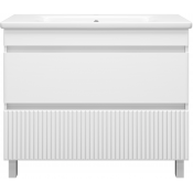 Тумба под раковину Misty Мира П-Мир-01100-012Я 100 белый