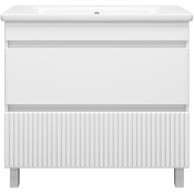 Тумба с раковиной Misty Мира УТ000022789 90 белый