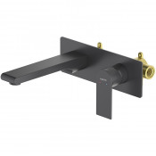 Смеситель для раковины Aquatek Лира AQ1413MB черный матовый