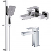 Комплект смесителей Aquatek Либра AQ1630CR хром