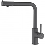 Смеситель для кухни Aquatek AQ1386MB черный матовый