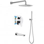 Душевая система Aquatek Бетта AQ1173CR хром