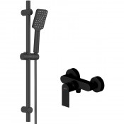 Комплект смесителей Aquatek Лира AQ1432MB черный матовый