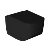 Унитаз подвесной Hatria Next VAS.SOS RIM NM SF A0Y1F102 черный матовый