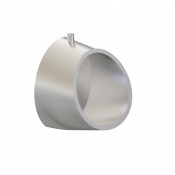 Писсуар настенный Moeff ЛАЙТ MF-322 антивандальный из нержавеющей стали 