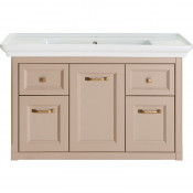 Тумба с раковиной ASB-Woodline Толедо 11211/23538 105 капучино