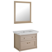 Комплект мебели для ванной ASB-Woodline Толедо 1195501 85 капучино