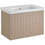 Тумба под раковину ASB-Woodline Риола 12411 80 капучино