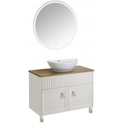 Комплект мебели для ванной ASB-Woodline Риола 1199001 100 белый