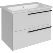 Тумба с раковиной АСБ-Мебель Тида 11032/32039 80 белый