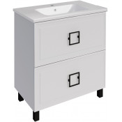 Тумба под раковину АСБ-Мебель Санта 10912 80 белый