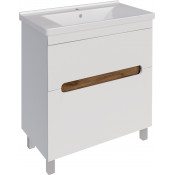 Тумба с раковиной АСБ-Мебель Вита 9907/21573 80 белый