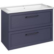 Тумба под раковину АСБ-Мебель Белмонти 11855 85 синий