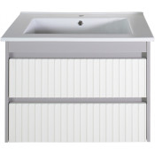 Тумба с раковиной АСБ-Мебель Мирано 12271/21287 75 белый