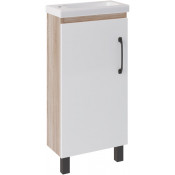 Тумба с раковиной АСБ-мебель Адель 9786/24545 40 белый/дуб сонома