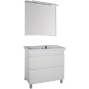 Комплект мебели для ванной АСБ-Мебель Коста 11495/22321/11490 80 ясень белый