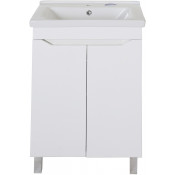 Тумба с раковиной АСБ-Мебель Бари 9609/22336 60-2.0 белый