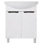 Тумба под раковину АСБ-Мебель Мессина 11432 70/2 белый