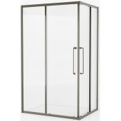 Душевой уголок Cezares Relax RELAX-304-AH-2-120/90-C-GM 120x90 оружейная сталь/прозрачное