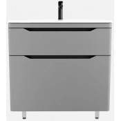 Тумба под раковину Style Line Марелла СС-00002403 80 серый