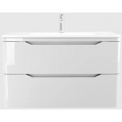 Тумба под раковину Style Line Марелла СС-00002414 90 белый глянец