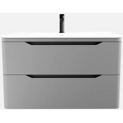 Тумба под раковину Style Line Марелла СС-00002415 90 серый