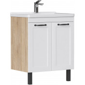 Тумба под раковину Equil Lago tnLAGO60.2D-04 60.2D белый