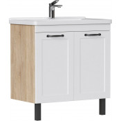 Тумба под раковину Equil Lago tnLAGO80.2D-04 80.2D белый