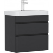 Тумба с раковиной Equil Eltoro tpELTR60.2Y-03/9595-60 60.2Y черный матовый