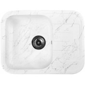 Мойка для кухни Wisent WВ20-10 60x45.5 бело-серый мрамор