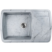 Мойка для кухни Wisent WВ29-16 78x50 серо-черный мрамор