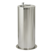 Фонтан питьевой, напольный,Sanela с нажимной арматурой, Ø 345 мм, высота  800 мм SLUN 23