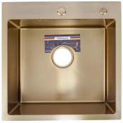 Мойка для кухни Gerhans K35050G 50x50 золото